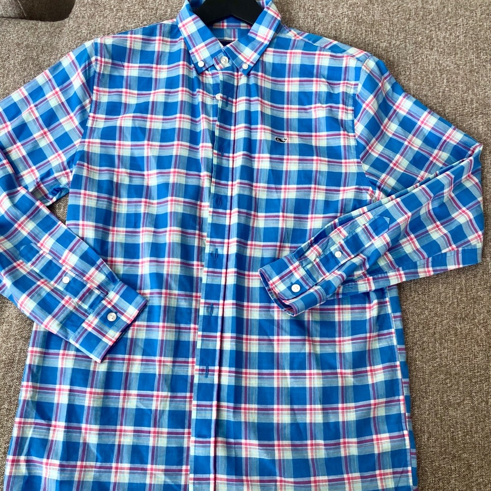 Vineyard vines men’s button down shirt youth XL
